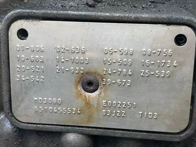 Allison MD3060 Transmission for a 2004 Blue Bird All American/All Canadian