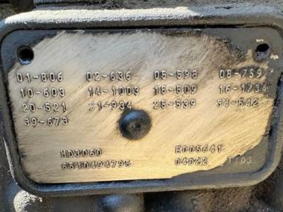 Allison MD3060 Transmission for a 2005 Thomas Built Saf-T-Liner HDX