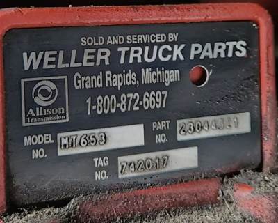 Allison MT653 Transmission for a 1982 International F-2524; F-2554; F-2574