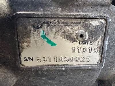 Allison Transmission for a 2012 Ic Corporation PB105