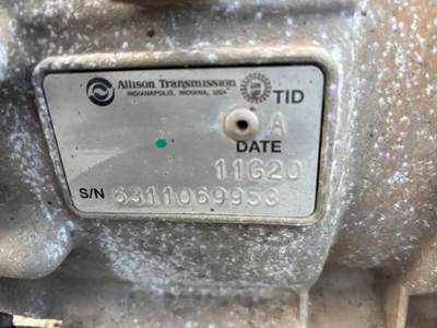 Allison Transmission for a 2012 Freightliner MT55