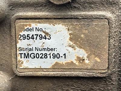 Allison Transmission for a 2009 Freightliner MT45 Chassis