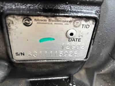 Allison ot Transmission for a 2013 International DuraStar 4300