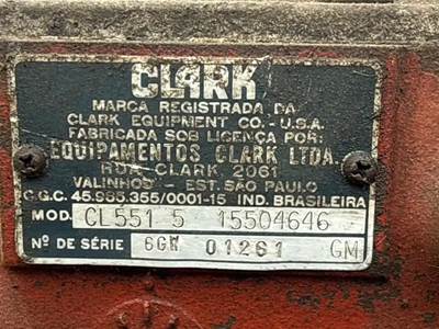 Clark CL551 Transmission for a 1987 GMC C7000