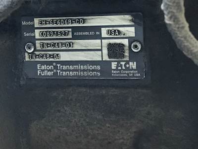 Eaton-Fuller EH-6E606B-CD Transmission