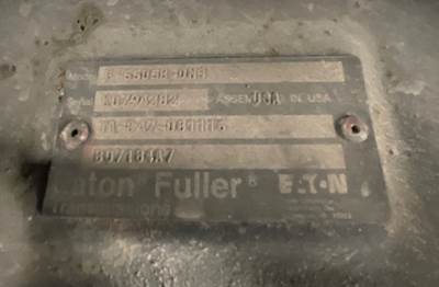 Eaton-Fuller F5505B-DM3 Transmission for a 2011 International DuraStar 4300