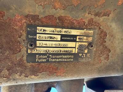 Eaton-Fuller FAO-14810C-EA3 Transmission for a 2017 Kenworth T680