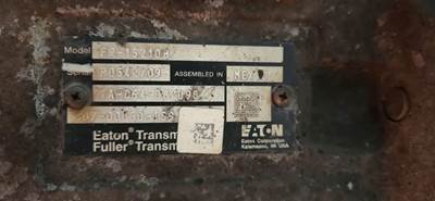 Eaton-Fuller FR15210B Transmission for a 2012 Freightliner Cascadia 113