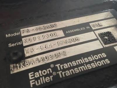 Eaton-Fuller FR15210B Transmission