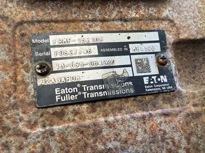 Eaton-Fuller FRMF 15210B Transmission for a 2012 International PROSTAR