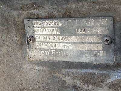 Eaton-Fuller FRO13210C Transmission for a 2006 Volvo VNM