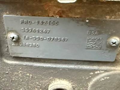 Eaton-Fuller FRO14210C Transmission for a 2012 Volvo VNM