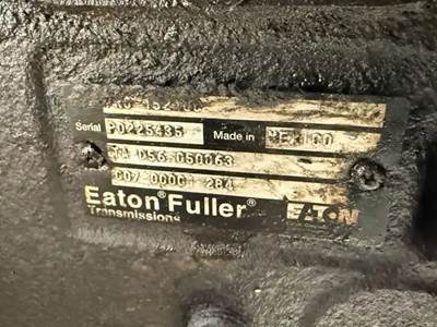 Eaton-Fuller FRO15210C Transmission for a 2007 Freightliner Columbia 120