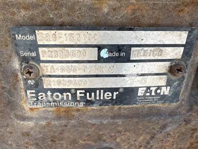 Eaton-Fuller FRO15210C Transmission for a 2009 Volvo