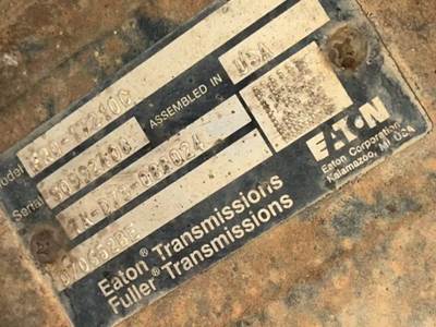 Eaton-Fuller FRO17210C Transmission for a 2013 International PROSTAR