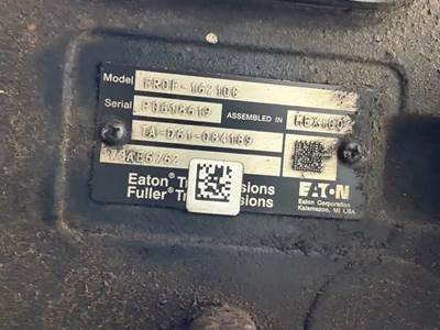 Eaton-Fuller FROF16210C Transmission for a 2013 International PROSTAR