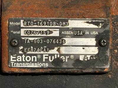 Eaton-Fuller RTO16910BDM3 Transmission for a 2010 International PROSTAR