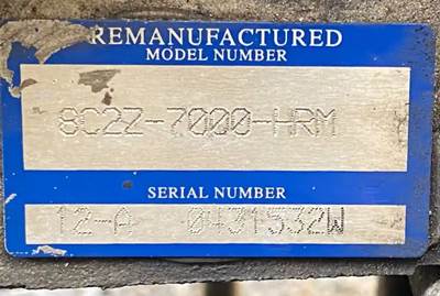 Ford 5R110W Transmission for a 2007 Ford E-450 Super Duty