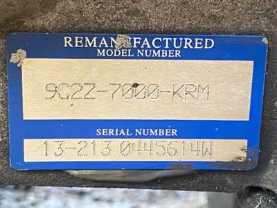 Ford 5R110W Transmission for a 2011 Ford E-450 Super Duty
