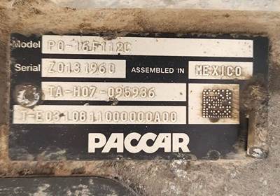 Paccar PO-16F112C Transmission for a 2021 Kenworth T880