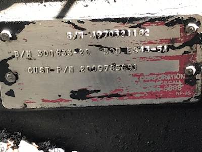 Spicer (TTC) ES43-5A Transmission for a 1997 International 1552-SC