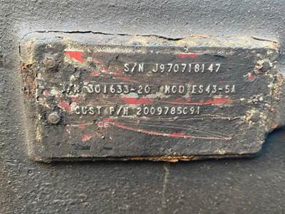 Spicer (TTC) ES43-5A Transmission for a 1997 International 1552-SC