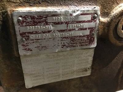 Spicer (TTC) ES56-5A Transmission for a 1997 International 1552-SC