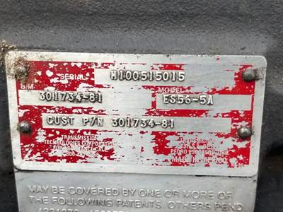 Spicer (TTC) ES56-5A Transmission