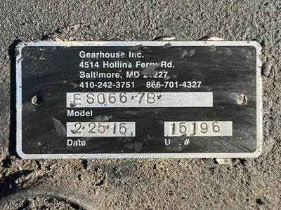 Spicer (TTC) ES66-7B Transmission for a 2000 International 4900