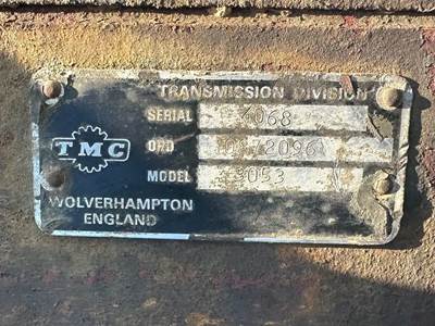 TMC 3053 Transmission for a 1985 Am General M35A2