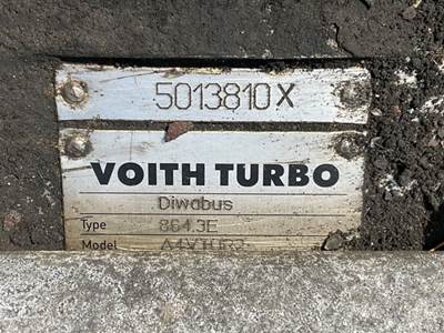 (Used) 2006 Voith Turbo, Transmission Assembly- Model: Diwabus- A4VTOR2-8,5 E,