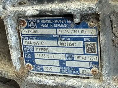 ZF 12AS2301 Transmission