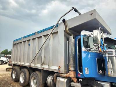 Used 2019 Heritage HA-MH Aluminum Dump Body 17.1FT x 8FT for Peterbilt 389, Serial # HA-2979