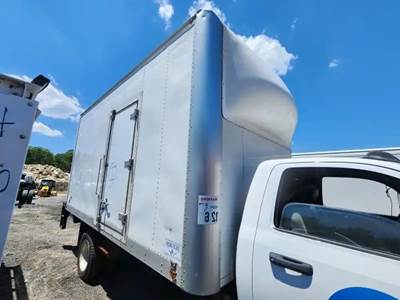 Used 2021 Hercules 16.7FT Aluminum Box Truck Body, White, Fits RAM 4500 Chassis