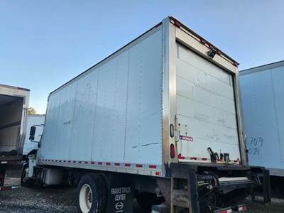 Used Morgan 20.6FT Aluminum Box Truck Body for 2017 Hino 268, White