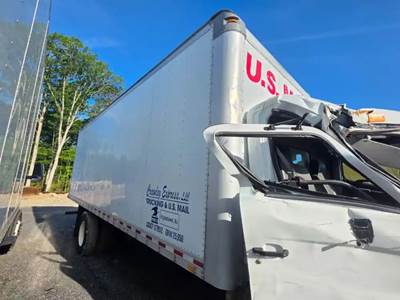2017 Morgan 24.6FT Aluminum Box Truck Body, White, Fits Hino 268