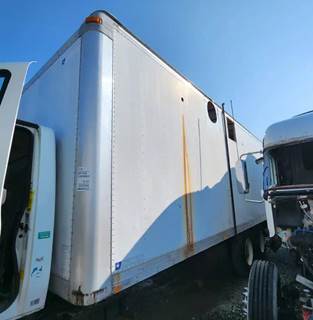 Used Morgan 26.6FT Aluminum Box Body, White, Fits 2009 International 4400