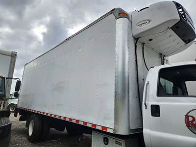 Used Supreme 24.7 FT Aluminum Box Truck Body for 2024 Ford F-650
