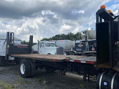 (Used) 2013 Peterbilt 337, Flatbed, Color: Black, Material: Steel,  Length: 12’