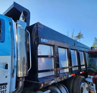 (Used) 2006 Sterling L9500, Dump Body- Make: Dierzen Company,  Color: Black, 