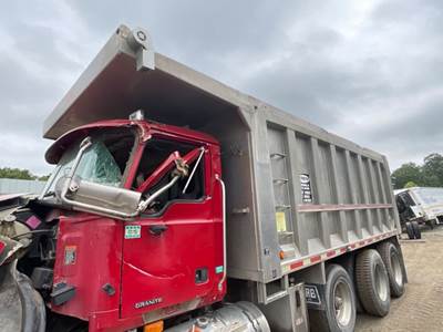 (Used) 2007 Mack CV713 Granite, Aluminum Dump Body-  Make: Alfab, Length: 18' 11