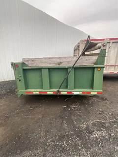 9' Steel Dump Body For Single Axle Truck Color: Green,  Material: Steel, Length: