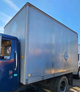 (Used) 1987 International 1654, Box Body- Color: Silver, Material: Aluminum,