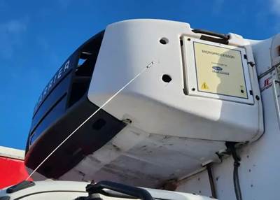 (Used) 2013 Hino 195, Reefer Unit- Make: Carrier, Damage, Reference Images For