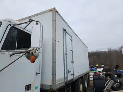 (Used) 1994 Freightliner FLD120SD, Truck Box Bodies- Make: Tiffin Loader Crane