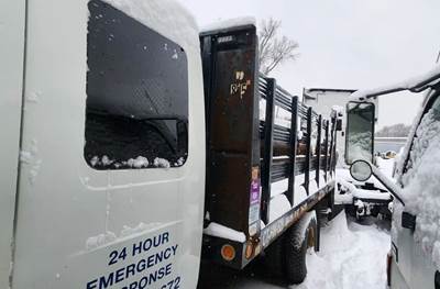 (Used) 2013 International Terrastar, Flatbed- Make: Palfinger,  Model: Omaha