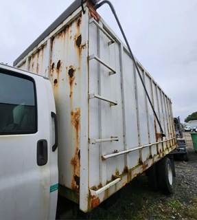 (Used) 2005 Chevrolet C6500, Dump Body- Make: Dump, Color: White,  Material:
