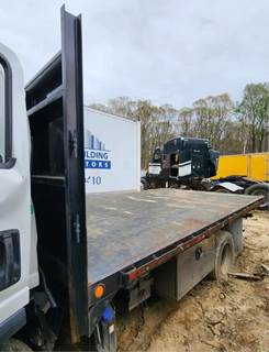 (Used) 2020 Isuzu Nrr, Flatbed- Make: Cadet, Color: Black,  Material: Steel, 