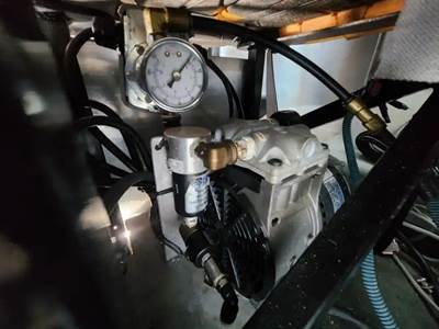 (Used) 2008 Mack GU813, Vacuum Pump-  -High Pressure  Air Compressor System- 