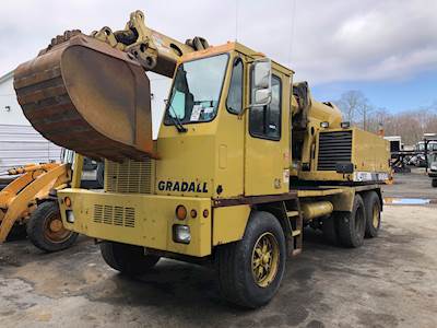 2001 Gradall XL4100 Wheeled Excavator - Cummins ISB Diesel Engine - 31783 miles